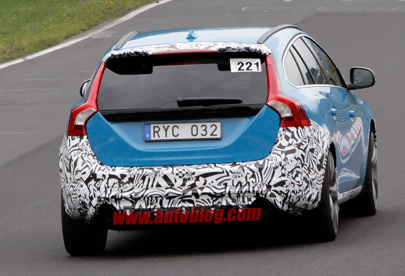Illustration for article titled Volvo is developing a new V60 Polestar - spy shots